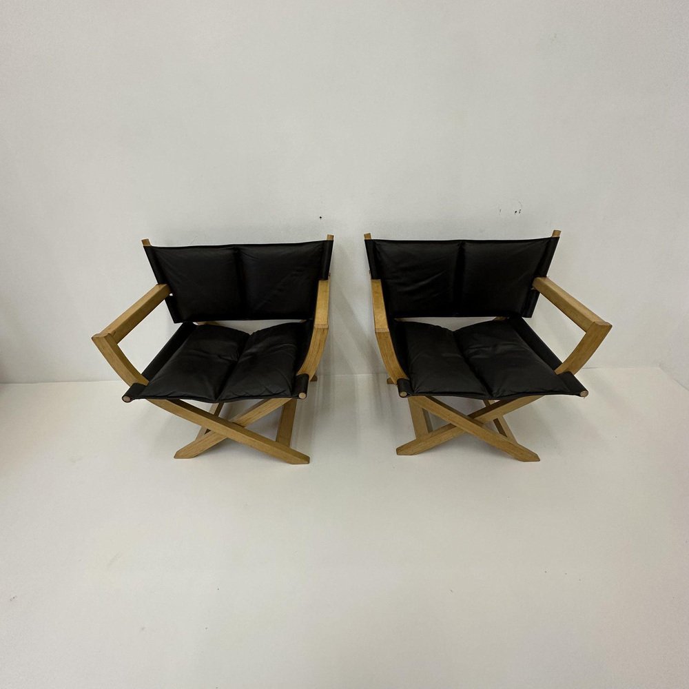 Danish Folding Chairs from Westnofa, 1970s, Set of 2