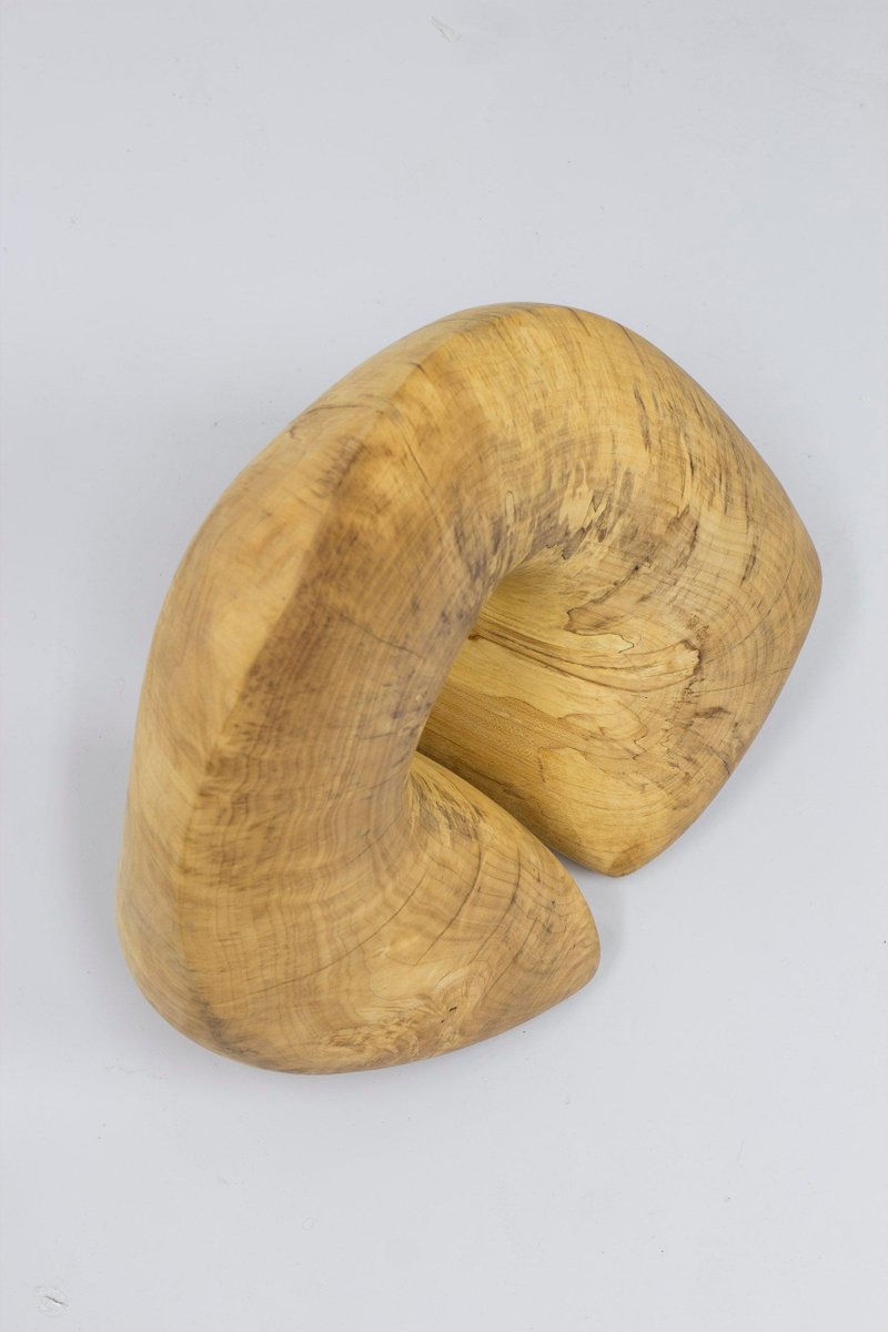 Danish Free Form Sculpture in Maple