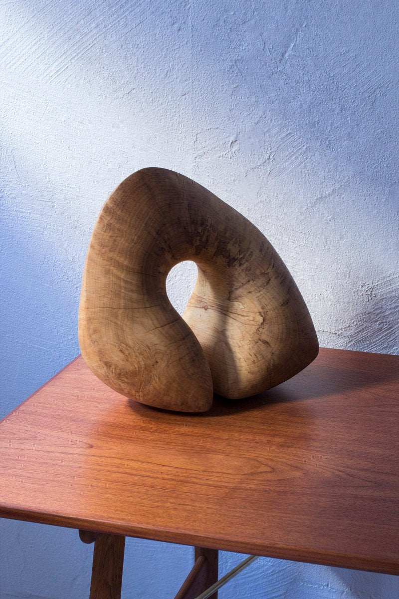 Danish Free Form Sculpture in Maple