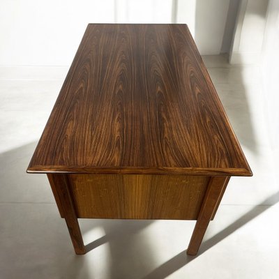 Danish Freestanding Rosewood Desk by Willy Sigh for H. Sigh & Søn, 1960s-DZY-2040607