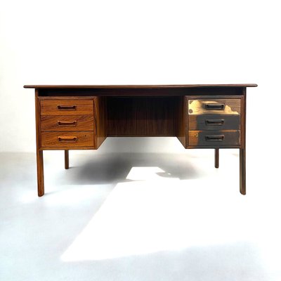 Danish Freestanding Rosewood Desk by Willy Sigh for H. Sigh & Søn, 1960s-DZY-2040607