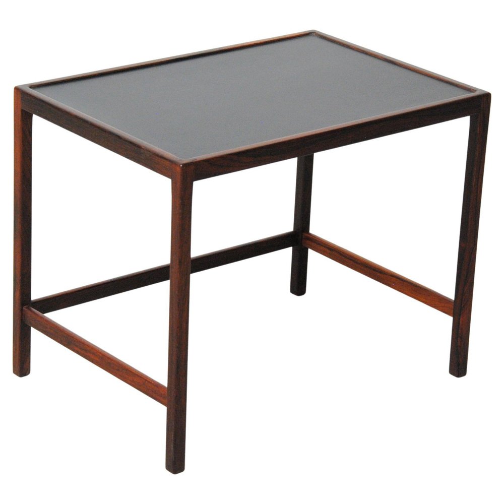 Danish Fully Restored Rosewood Side Table by Kurt Ostervig for Jason Mobler, 1960s