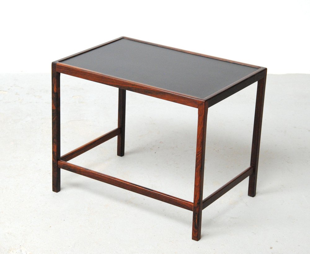 Danish Fully Restored Rosewood Side Table by Kurt Ostervig for Jason Mobler, 1960s