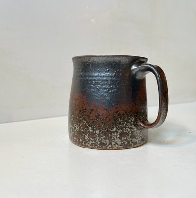 Danish Glazed Stoneware Jug by Jacob E. Bang, 1960s-LCR-1780322