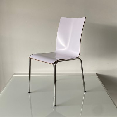 Danish Green & White Side Chair by Erik Magnussen for Engelbrechts, 1990s-HWV-941202