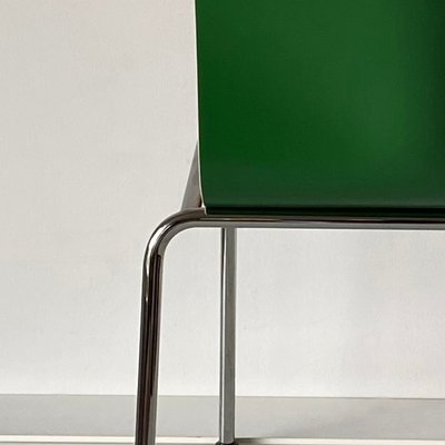 Danish Green & White Side Chair by Erik Magnussen for Engelbrechts, 1990s-HWV-941202