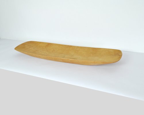 Danish Handcrafted Birch Dish, 1960s-HPQ-1417361