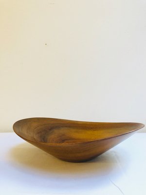 Danish Handmade Teak Bowls, 1960s, Set of 3-RZY-605879