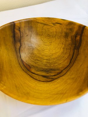 Danish Handmade Teak Bowls, 1960s, Set of 3-RZY-605879