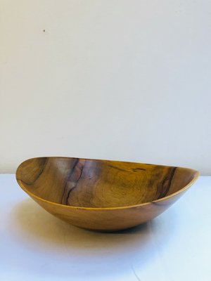 Danish Handmade Teak Bowls, 1960s, Set of 3-RZY-605879