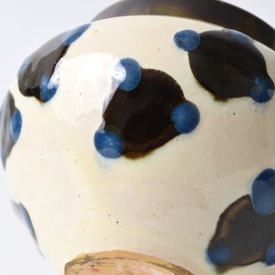 Danish Handmade Vase from Herman Kähler, 1920s-IXK-1660759