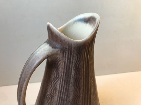 Danish Haresfur Stoneware Jug Vase from Lehmann, 1976-LCR-887607