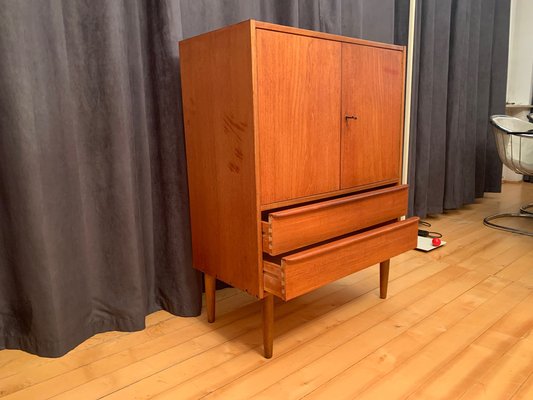 Danish High Chest of Drawers, 1960s-VQM-1336783