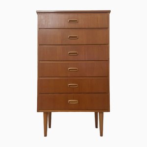 Danish High Chest of Drawers, 1970s-PCO-1776611