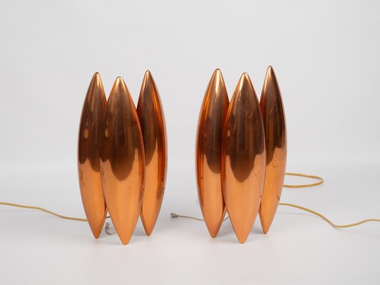 Danish Kastor Sconces by Jo Hammerborg for Fog & Morup, 1960s, Set of 2-QST-2031555