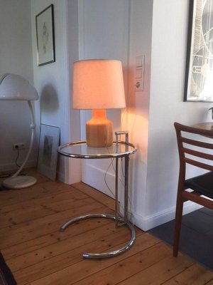 Danish Kirk Table Lamp in Teak, 1960s-WSA-831304