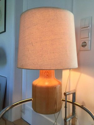 Danish Kirk Table Lamp in Teak, 1960s-WSA-831304