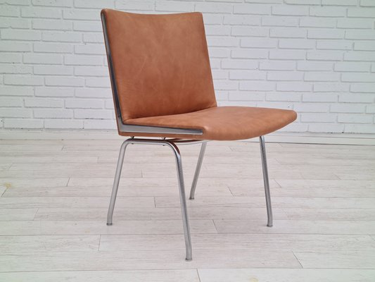 Danish Leather AP38 Armchair by Hans J. Wegner, 1960s-TMW-866865