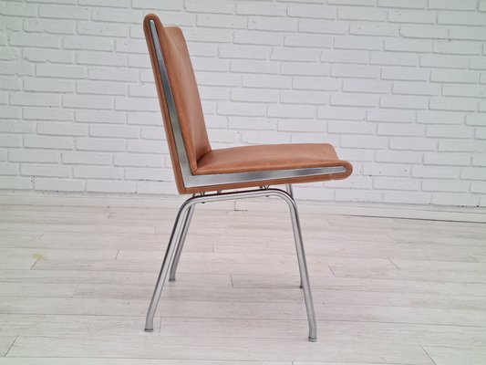 Danish Leather AP38 Armchair by Hans J. Wegner, 1960s-TMW-866865