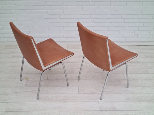 Danish Leather AP38 Armchair by Hans J. Wegner, 1960s-TMW-866865