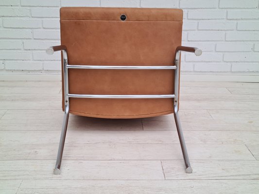 Danish Leather AP38 Armchair by Hans J. Wegner, 1960s-TMW-866865