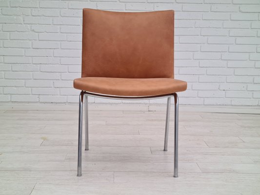 Danish Leather AP38 Armchair by Hans J. Wegner, 1960s-TMW-866865