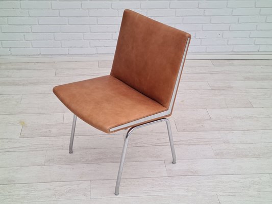 Danish Leather AP38 Armchair by Hans J. Wegner, 1960s-TMW-866865