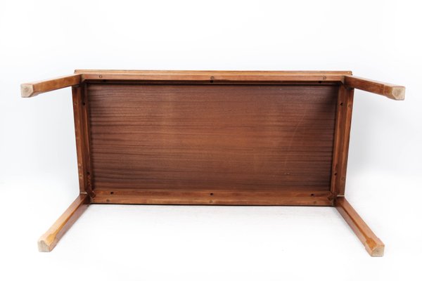 Danish Light Mahogany Coffee Table, 1960s-UY-1000708