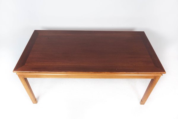 Danish Light Mahogany Coffee Table, 1960s-UY-1000708