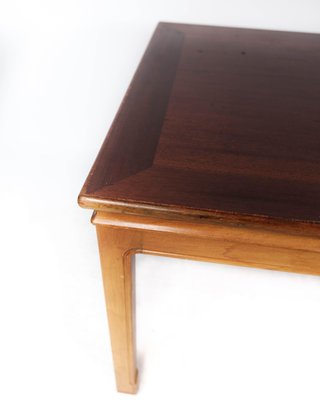 Danish Light Mahogany Coffee Table, 1960s-UY-1000708