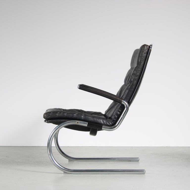 Danish Lounge Chair by Jorgen Kastholm, 1960