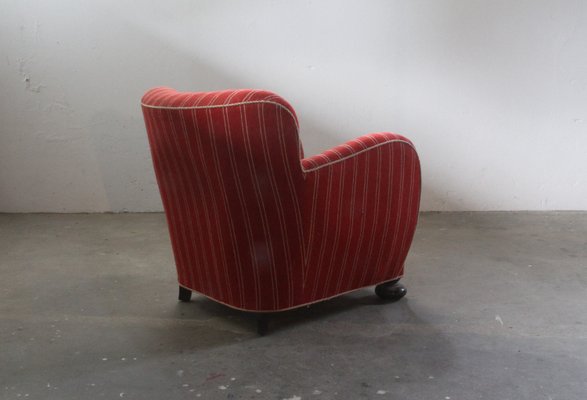 Danish Lounge Chair in the style of Fritz Hansen, 1930s-QNP-2027698