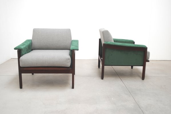 Danish Lounge Chairs, 1960s, Set of 2-JQO-906156