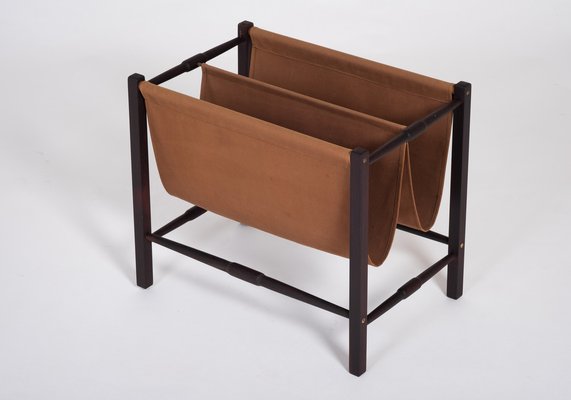 Danish Magazine Rack in Rosewood, 1960s-ZGQ-1383964