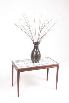 Danish Mahogany and Tiles Coffee Table by Frits Hennigsen, 1940s-FK-618401