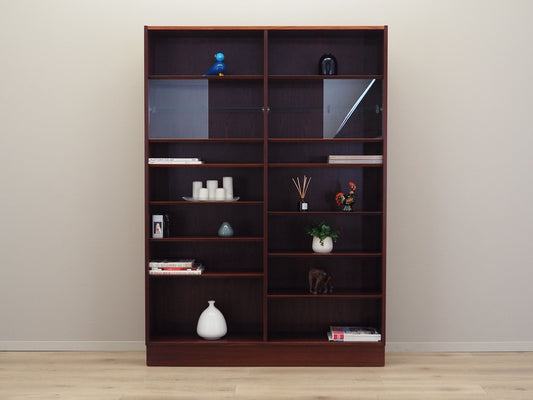 Danish Mahogany Bookcase from Hundevad & Co., 1970s