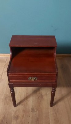 Danish Mahogany Cabinet with Drawer, 1950s-KDW-1814805