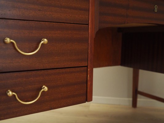 Danish Mahogany Desk, 1970s-VND-1790352