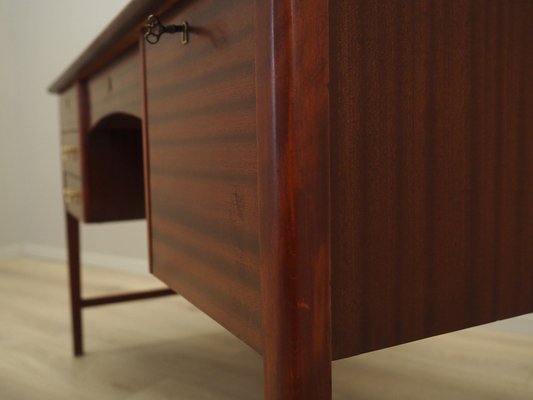 Danish Mahogany Desk, 1970s-VND-1790352