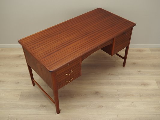 Danish Mahogany Desk, 1970s-VND-1790352