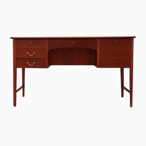 Danish Mahogany Desk, 1970s-VND-1790352