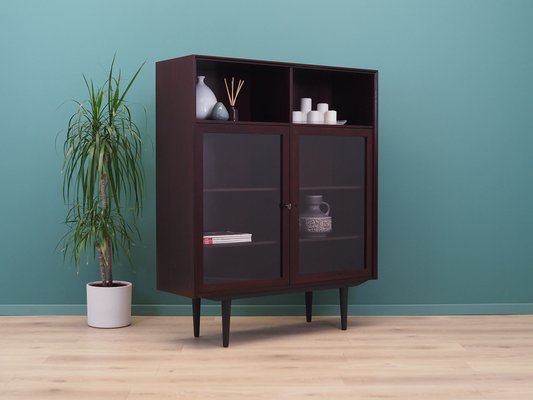 Danish Mahogany Showcase, 1970s-VND-2019710