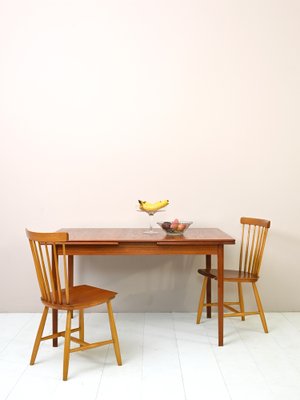 Danish Manufacturing Extendable Dining Table, 1950s-QWP-1450096