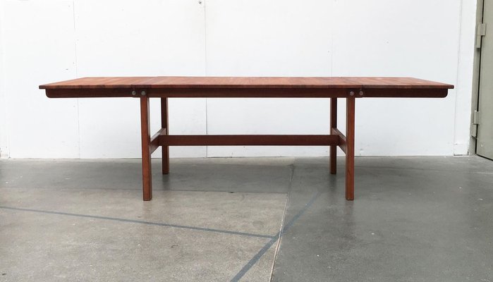 Danish Mid-Century Extendable Drop Leaf Dining Table by Peter Ole Schiønning for Niels Eilersen-UAH-802929