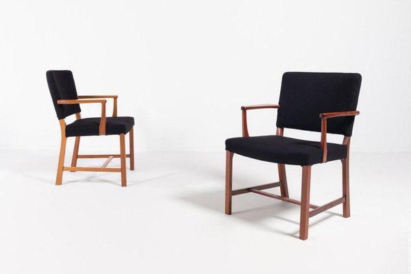 Danish Mid-Century Modern Armchairs by Erik Bjorn Olsen, 1960s-KMC-1194435