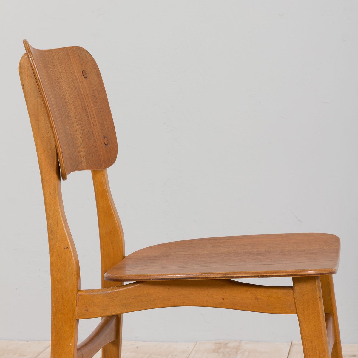 Danish Mid-Century Modern Teak Desk Chair in the Style of Børge Mogensen