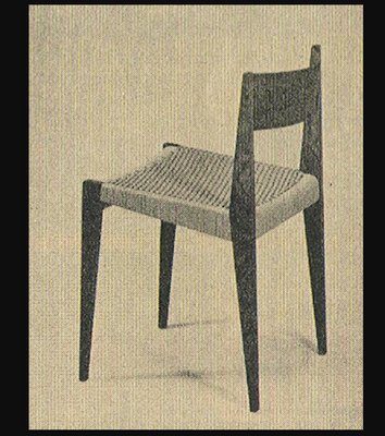 Danish Minimalist Model Pia Teak Dining Chairs with Paper Cord Seats by Poul Cadovius for Royal Persiennen, 1958, Set of 2-JP-1084346