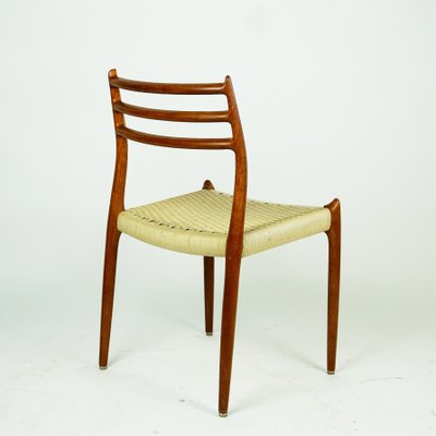 Danish Mod. 78 Teak Dining Chairs by Niels Otto Möller for J.L. Möllers, Set of 2-MH-1030234