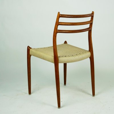 Danish Mod. 78 Teak Dining Chairs by Niels Otto Möller for J.L. Möllers, Set of 2-MH-1030234