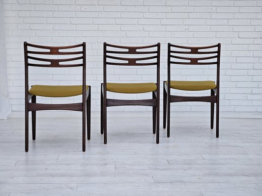 Danish Model 101 Dining Chairs by Johannes Andersen, 1960s, Set of 3-TMW-1791479